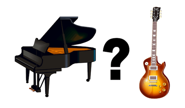 Is Piano or Guitar Easier